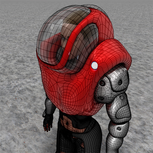 3d girl futuristic armored suit - Futuristic Armored Girl by scyrus